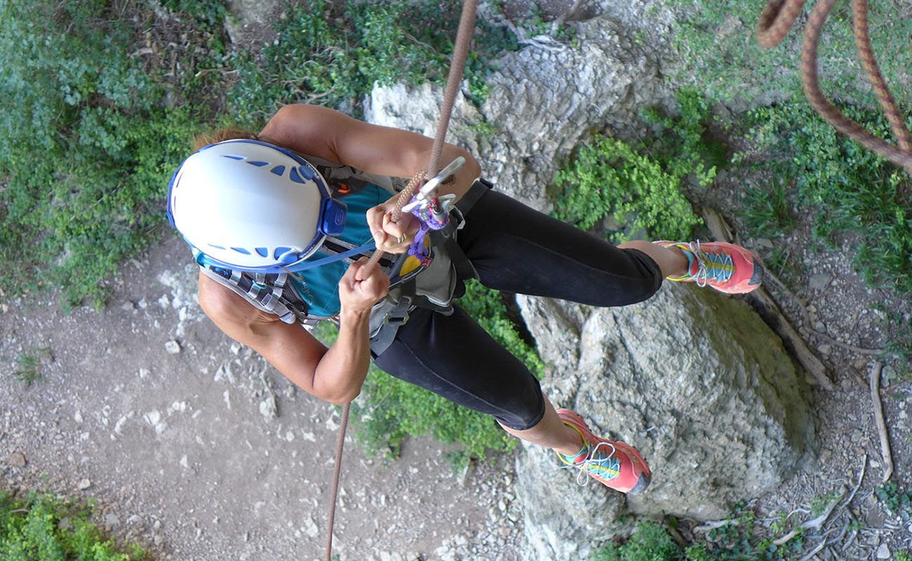 Rappel pic St Loup